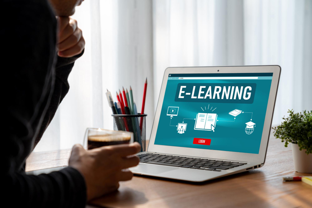 E-learning website