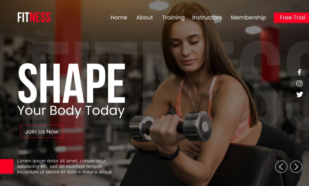Best Fitness Website Design Company in Kolkata